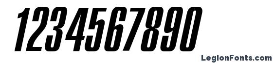 Compact2 Font, Number Fonts