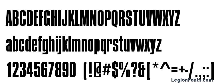 glyphs Compacta D font, сharacters Compacta D font, symbols Compacta D font, character map Compacta D font, preview Compacta D font, abc Compacta D font, Compacta D font