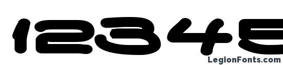 Competitor Font, Number Fonts