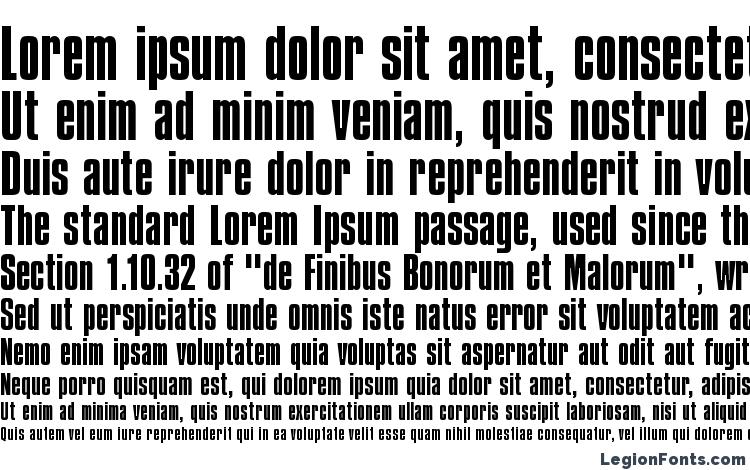 specimens Compressed Regular font, sample Compressed Regular font, an example of writing Compressed Regular font, review Compressed Regular font, preview Compressed Regular font, Compressed Regular font