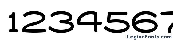 Compur Font, Number Fonts