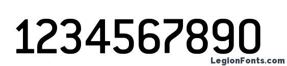 Conduit ITC Medium Font, Number Fonts