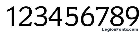 CongressSerial Regular Font, Number Fonts