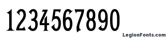 Conkordia Font, Number Fonts