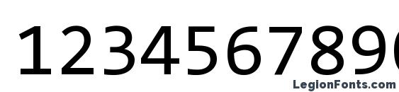 Consolas Font, Number Fonts