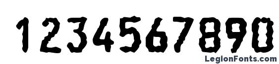 Console Bold Font, Number Fonts