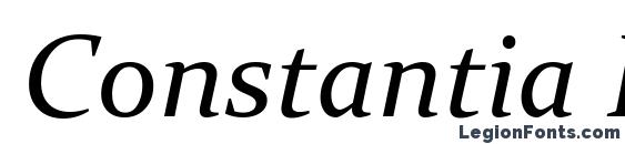 Constantia Italic Font