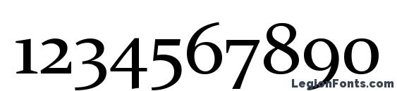 Constantia Font, Number Fonts