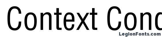 Context Condensed SSi Condensed font, free Context Condensed SSi Condensed font, preview Context Condensed SSi Condensed font