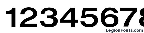 Context Reprise MediumExp SSi Normal Font, Number Fonts