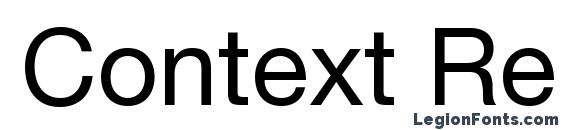 Context Reprise SSi font, free Context Reprise SSi font, preview Context Reprise SSi font