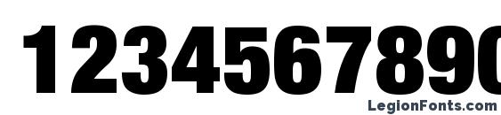 Context Reprise UltraCond SSi Normal Font, Number Fonts