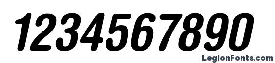 Context Rounded Condensed SSi Normal Font, Number Fonts