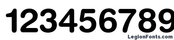 Шрифт Context Rounded SSi Bold, Шрифты для цифр и чисел