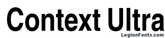 Context Ultra Condensed SSi Bold Ultra Condensed font, free Context Ultra Condensed SSi Bold Ultra Condensed font, preview Context Ultra Condensed SSi Bold Ultra Condensed font