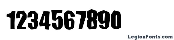 Conundrum Font, Number Fonts