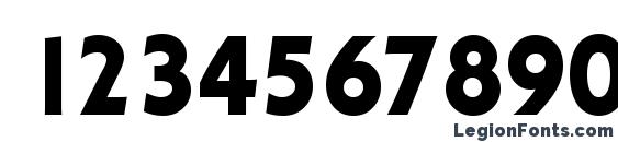 Conway Regular Font, Number Fonts