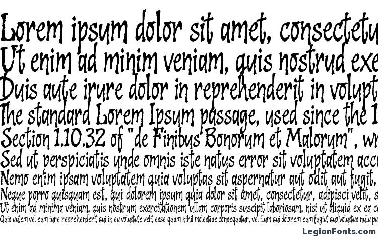 specimens Cooked font, sample Cooked font, an example of writing Cooked font, review Cooked font, preview Cooked font, Cooked font