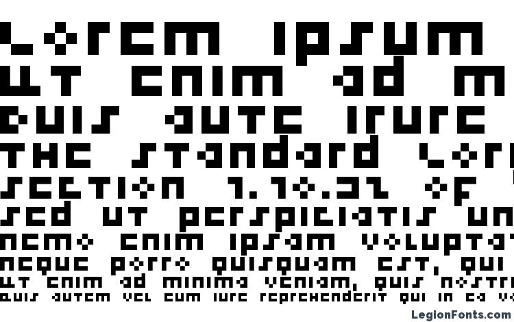 specimens Cool three pixels font, sample Cool three pixels font, an example of writing Cool three pixels font, review Cool three pixels font, preview Cool three pixels font, Cool three pixels font