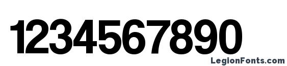 Coolvetica regular Font, Number Fonts