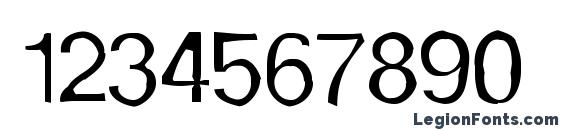CoolveticaGaunt Font, Number Fonts