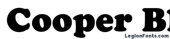 Cooper Black Headline BT font, free Cooper Black Headline BT font, preview Cooper Black Headline BT font