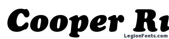 Cooper Rus Italic Font