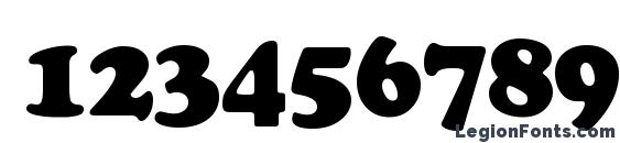 Cooper90n Font, Number Fonts