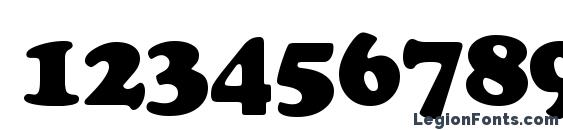 Cooper95n Font, Number Fonts