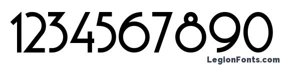 Copasetic Font, Number Fonts