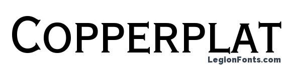 шрифт CopperplateTMedCon, бесплатный шрифт CopperplateTMedCon, предварительный просмотр шрифта CopperplateTMedCon