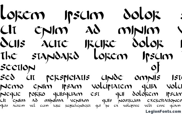 specimens Corbei Uncial font, sample Corbei Uncial font, an example of writing Corbei Uncial font, review Corbei Uncial font, preview Corbei Uncial font, Corbei Uncial font
