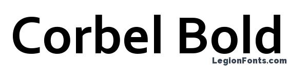 Шрифт Corbel Bold, Русские шрифты