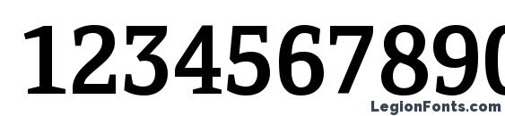 Cordale Corp Bold Font, Number Fonts