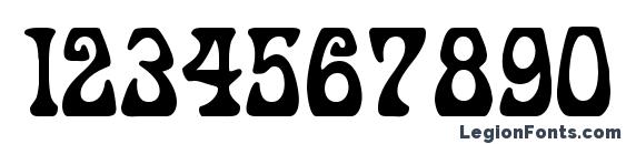 Cordeballet Font, Number Fonts
