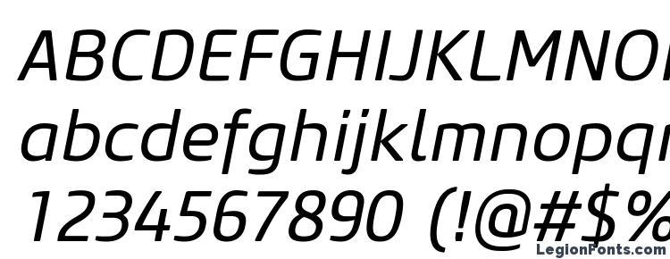 глифы шрифта Core Sans M 45 Regular Italic, символы шрифта Core Sans M 45 Regular Italic, символьная карта шрифта Core Sans M 45 Regular Italic, предварительный просмотр шрифта Core Sans M 45 Regular Italic, алфавит шрифта Core Sans M 45 Regular Italic, шрифт Core Sans M 45 Regular Italic