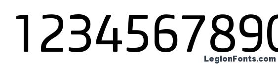 Шрифт Core Sans M 45 Regular, Шрифты для цифр и чисел