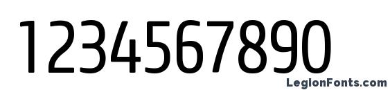 Core Sans M 47 Cn Regular Font, Number Fonts