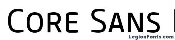 Шрифт Core Sans M SC 45 Regular