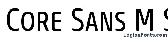 Core Sans M SC 47 Cn Regular Font