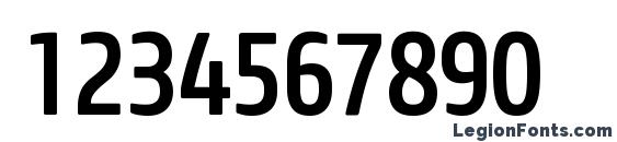 Core Sans M SC 57 Cn Medium Font, Number Fonts