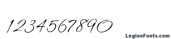 Corinthia Font, Number Fonts