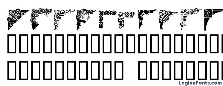 glyphs Corners 1 font, сharacters Corners 1 font, symbols Corners 1 font, character map Corners 1 font, preview Corners 1 font, abc Corners 1 font, Corners 1 font