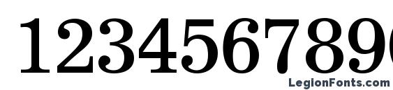 Corona LT Font, Number Fonts