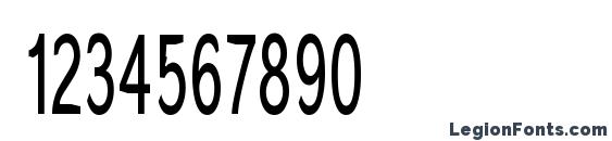 Corona Thin Font, Number Fonts