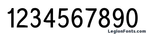 Corona Font, Number Fonts