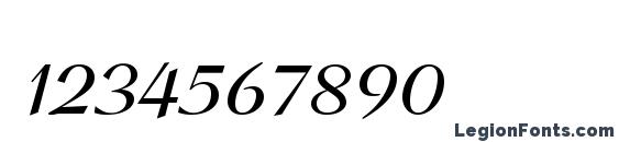 CoronetLTStd Bold Font, Number Fonts