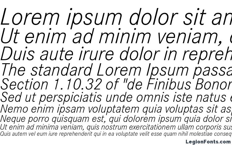 specimens Corporate S W10 Light Italic font, sample Corporate S W10 Light Italic font, an example of writing Corporate S W10 Light Italic font, review Corporate S W10 Light Italic font, preview Corporate S W10 Light Italic font, Corporate S W10 Light Italic font