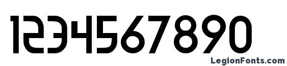 Corporea Font, Number Fonts