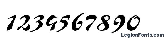 Corrida Font, Number Fonts